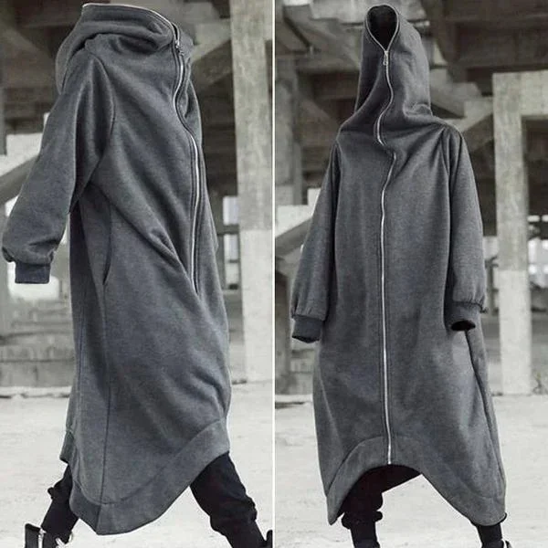 Bianca® | Stylish & comfortable long-sleeved coat with hood