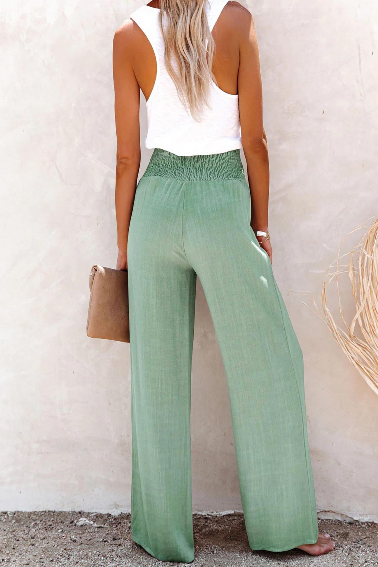 Monique® | Stylish & comfortable pants with a high waist and wide leg
