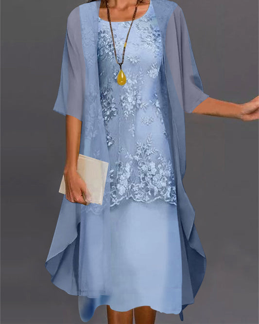 Inge® | Mesh floral dress