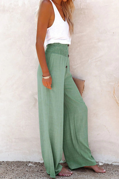 Monique® | Stylish & comfortable pants with a high waist and wide leg