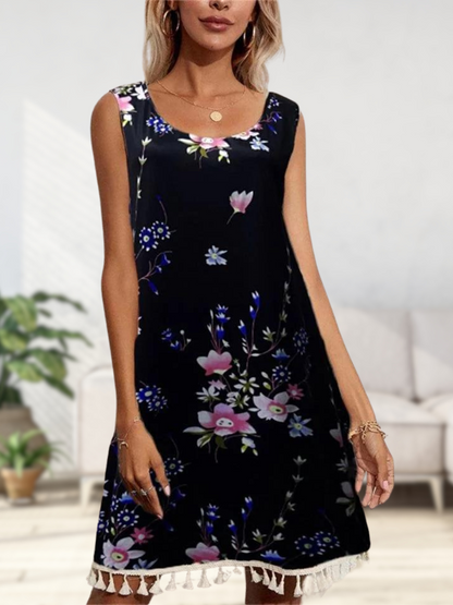Freida® | Boho inspired colorful sleeveless dress