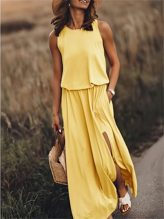 Rosaline| Simple boho maxi dress made from modal in various colors