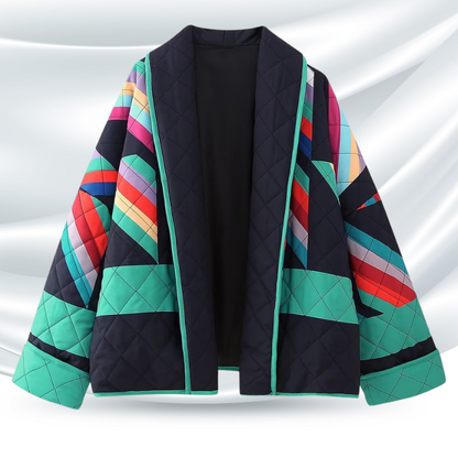 Valerie® | Multicoloured loose vintage jacket