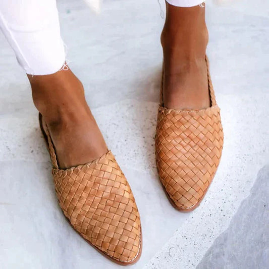 Manuela® | Elegant woven orthopaedic sandals